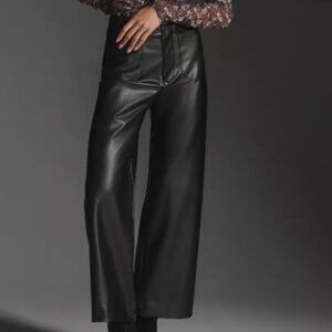 Maeve The Colette Faux Leather Pants Anthropologie - Size 27